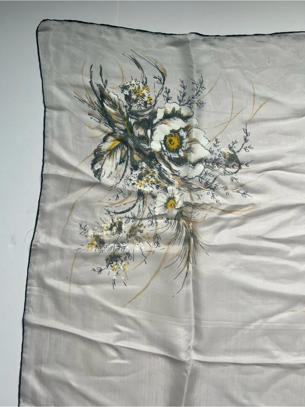 Vintage Scarf vintage 100%